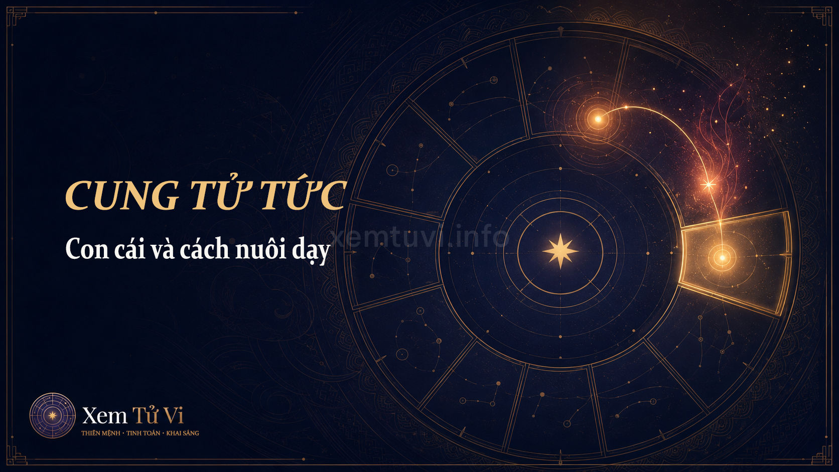 Cung Tử Tức trong Tử Vi: con cái và cách nuôi dạy