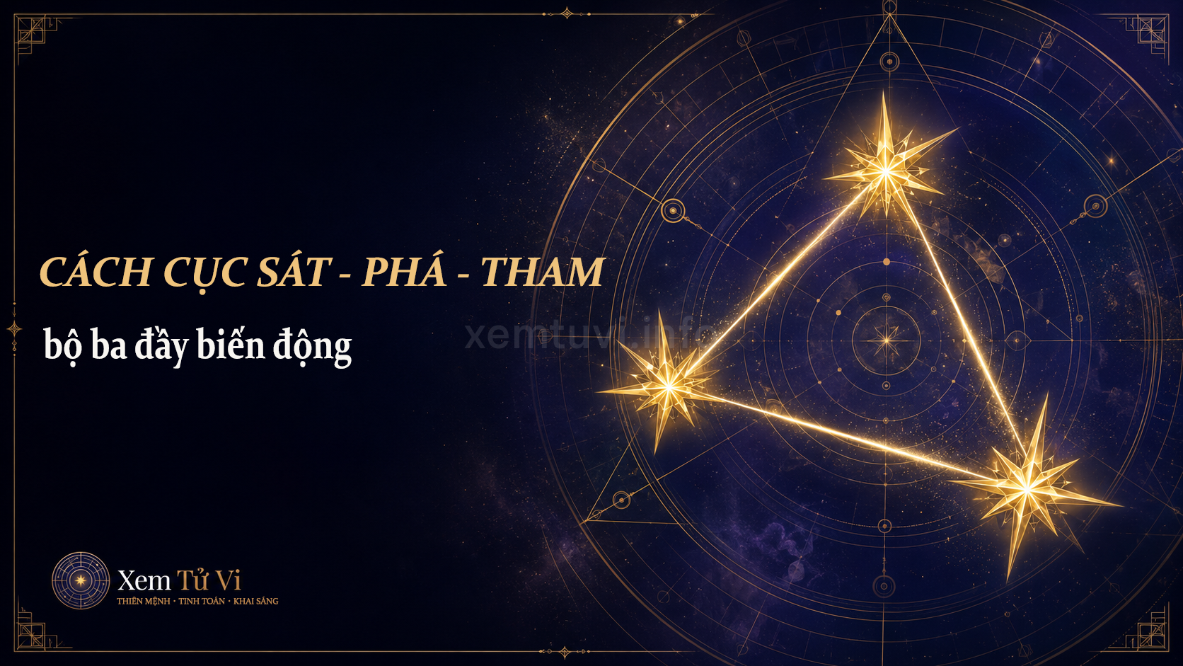 Cách cục Sát Phá Tham: bộ ba biến động, sáng tạo và cạnh tranh