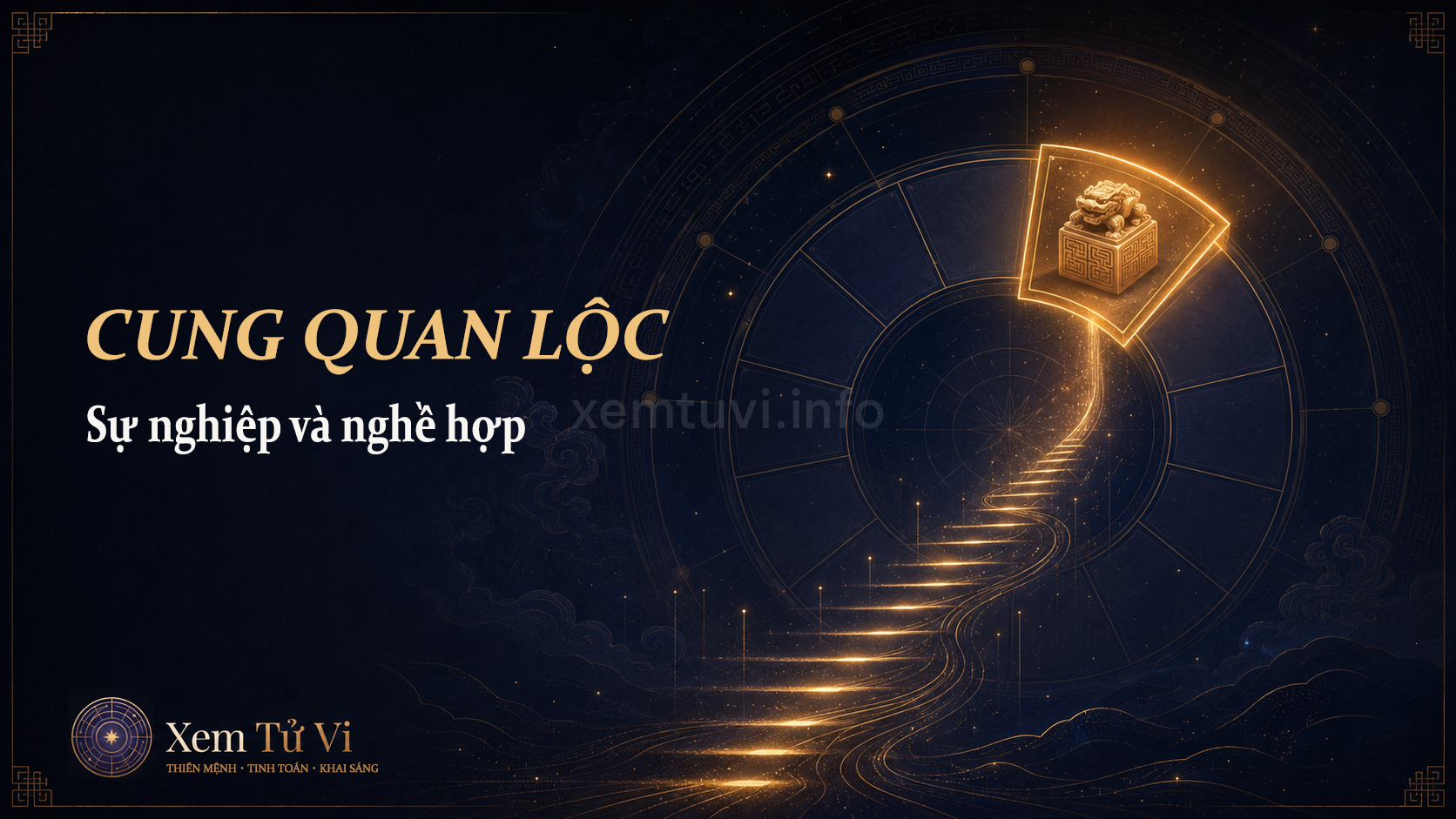 Cung Quan Lộc trong Tử Vi: đọc sự nghiệp và nghề hợp